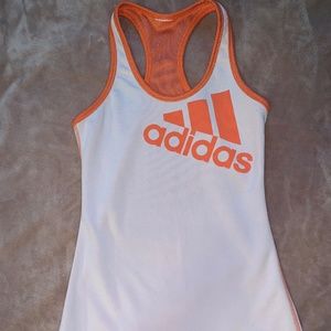 Reversible Adidas gym racerback top